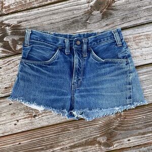Vintage 70s JCPenney Denim Cut Off Jean Shorts Daisy Dukes